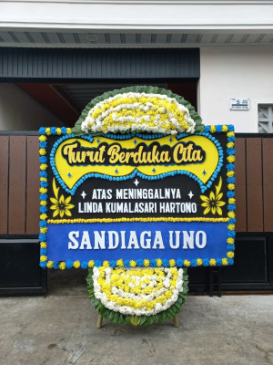 Papan Bunga Duka di Dukuhwaru