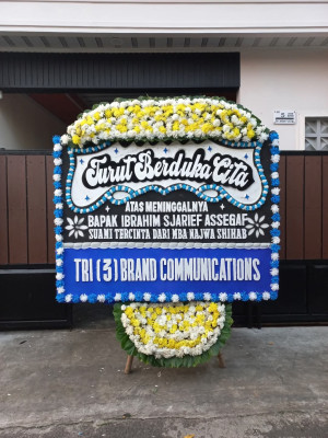 Papan Bunga Duka di Dukuhwaru